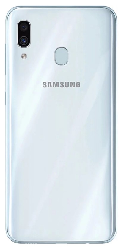 Смартфон Samsung Galaxy A30 64GB White (Белый)