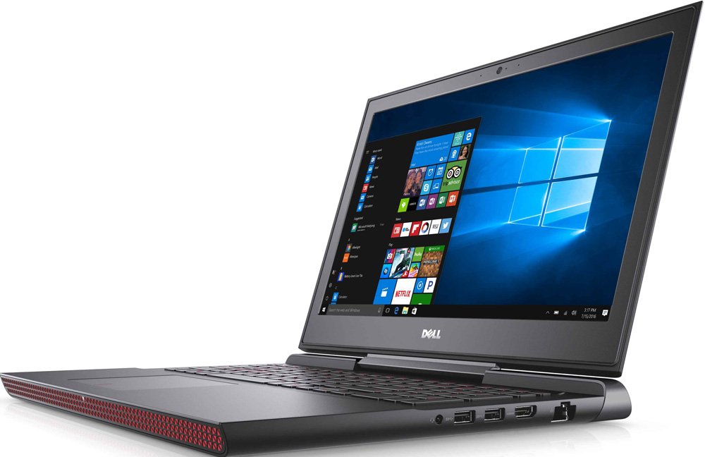Ноутбук Dell Inspiron 7567 ( Intel Core i7 7700HQ/8Gb/1000Gb HDD/nVidia GeForce GTX 1050 Ti/15,6"/1920x1080/Нет/Linux) Черный