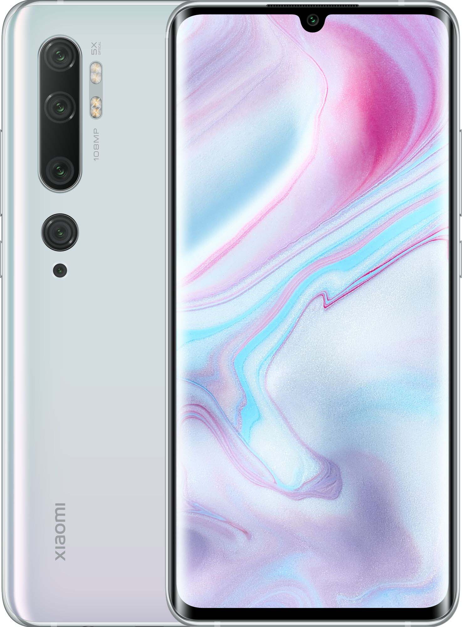 Смартфон Xiaomi Mi Note 10 6/128GB Glacier White (Белый)