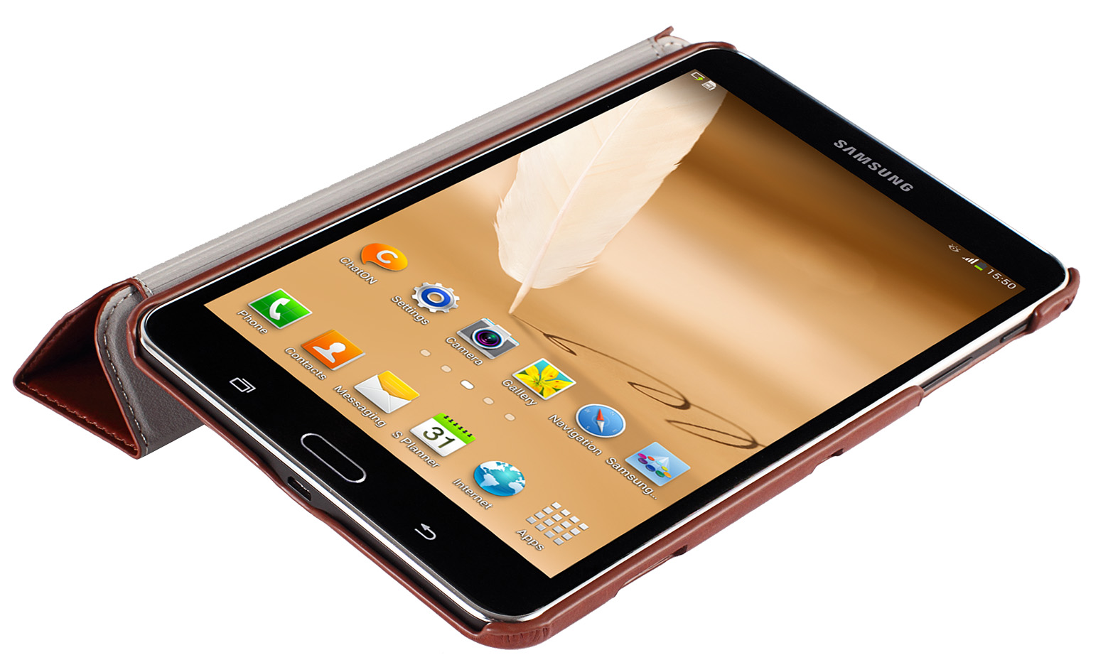Чехол-книжка G-Case Slim Premium для Samsung Galaxy Tab 4 8.0 Brown