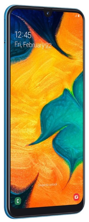 Смартфон Samsung Galaxy A30 32GB Blue (Синий)