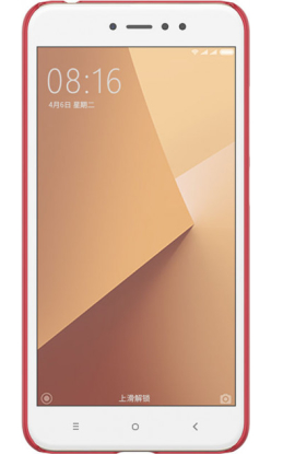 Накладка Nillkin Frosted Shield для Xiaomi Redmi Note 5A Красный