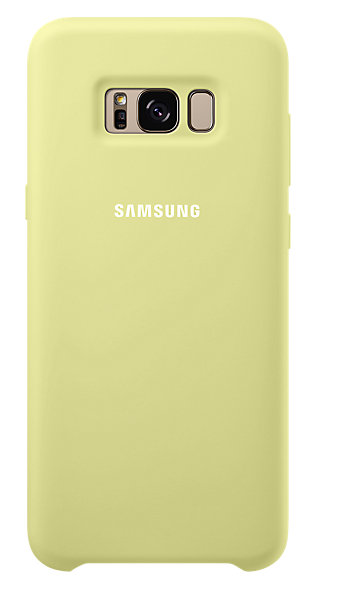 Силиконовая накладка Silicon Silky And Soft-Touch Finish для Samsung Galaxy S8 Plus Зеленый