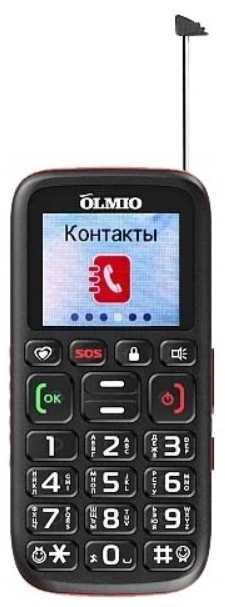 Мобильный телефон Olmio C17 Black (Черный)