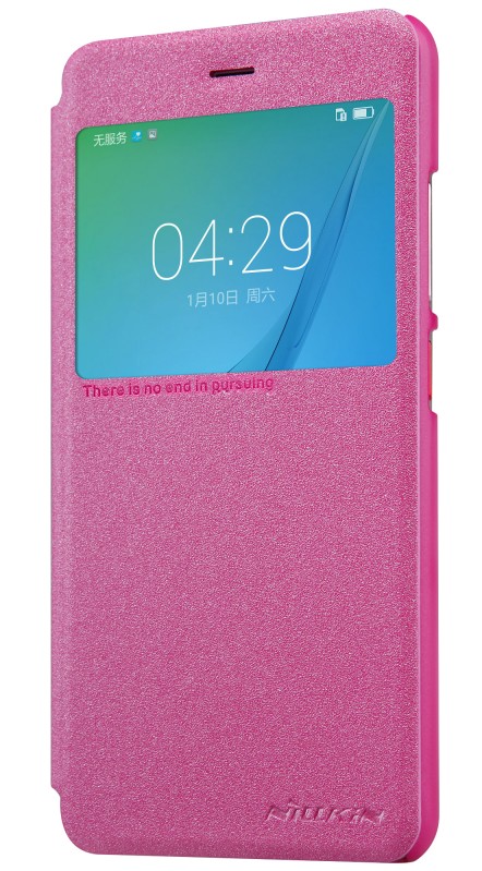 Чехол-книжка Nillkin Sparkle для Huawei Nova Pink