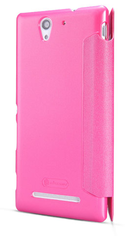 Чехол-книжка Nillkin Fresh для Sony Xperia C3 Pink
