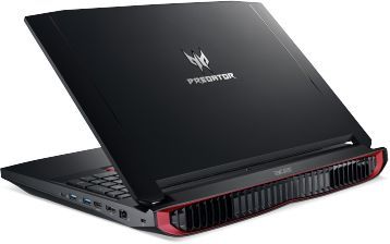 Ноутбук Acer Predator GX-792-78JB ( Intel Core i7 7820HK/32Gb/1000Gb HDD/512Gb SSD/nVidia GeForce GTX 1080/17,3"/1920x1080/Нет/Windows 10 Home) Черный