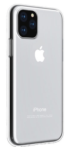 Силиконовая накладка Hoco Premium для Apple iPhone 11 Прозрачный