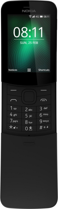 Мобильный телефон Nokia 8110 4G Dual Sim Черный