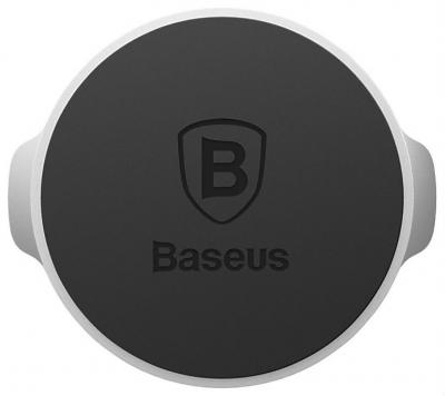Магнитный автомобильный держатель Baseus Small ears series Magnetic suction bracket SUER-C0S Silver (Серебристый)