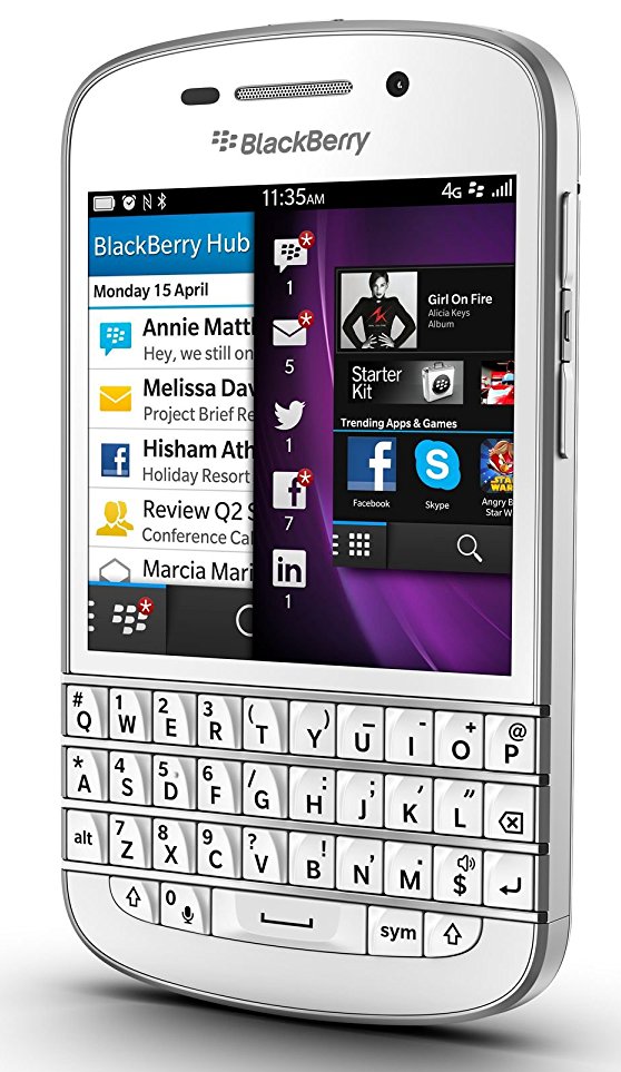 Смартфон BlackBerry Q10 16GB Белый