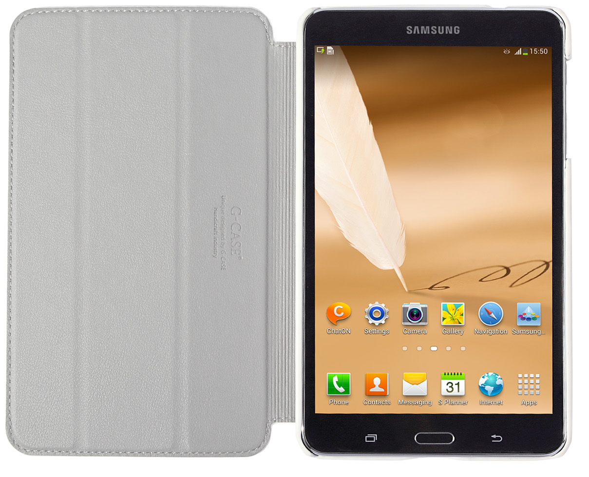 Чехол-книжка G-Case Slim Premium для Samsung Galaxy Tab 4 8.0 Белый