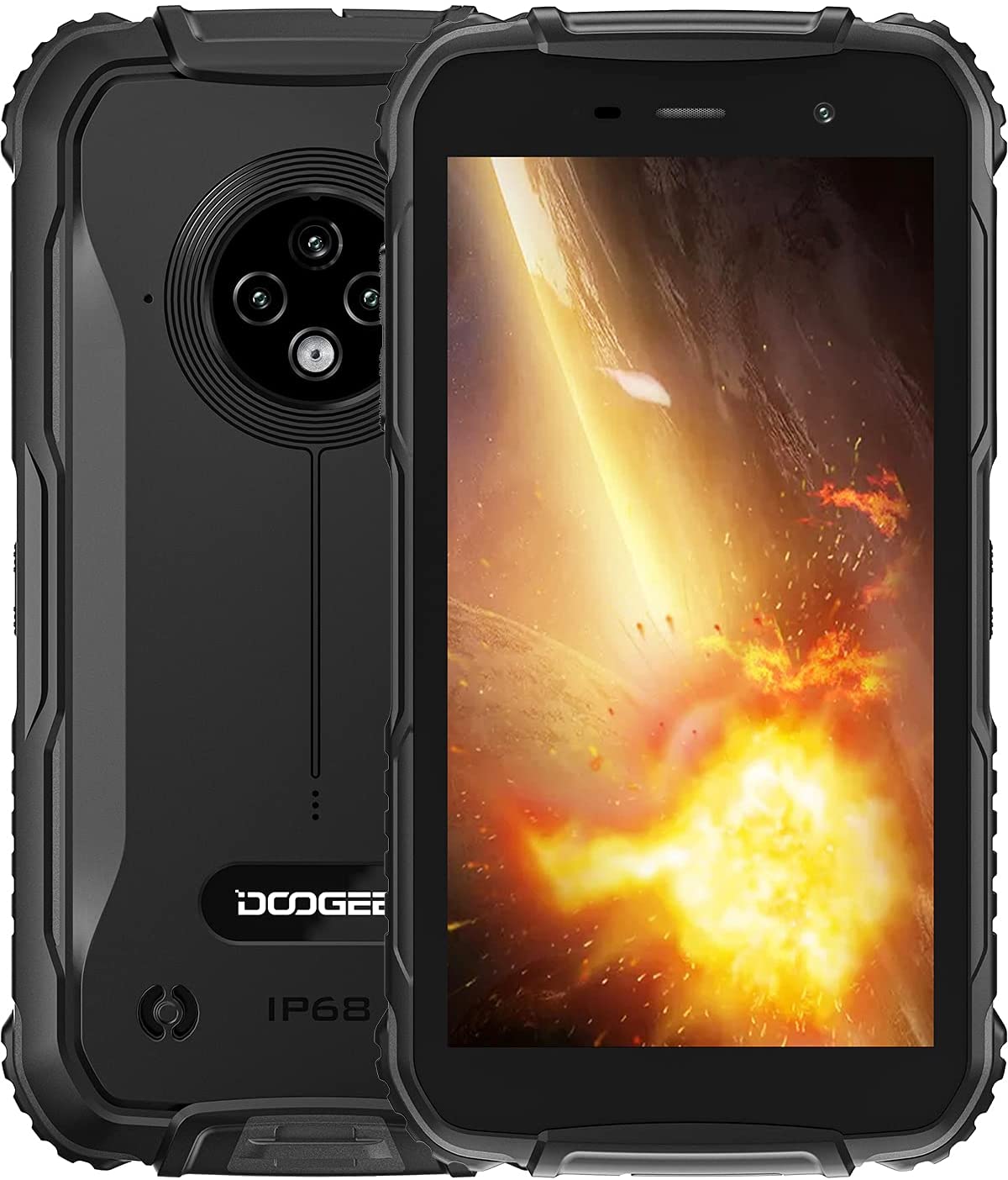 Смартфон DOOGEE S35T 3/64GB Black (Черный)