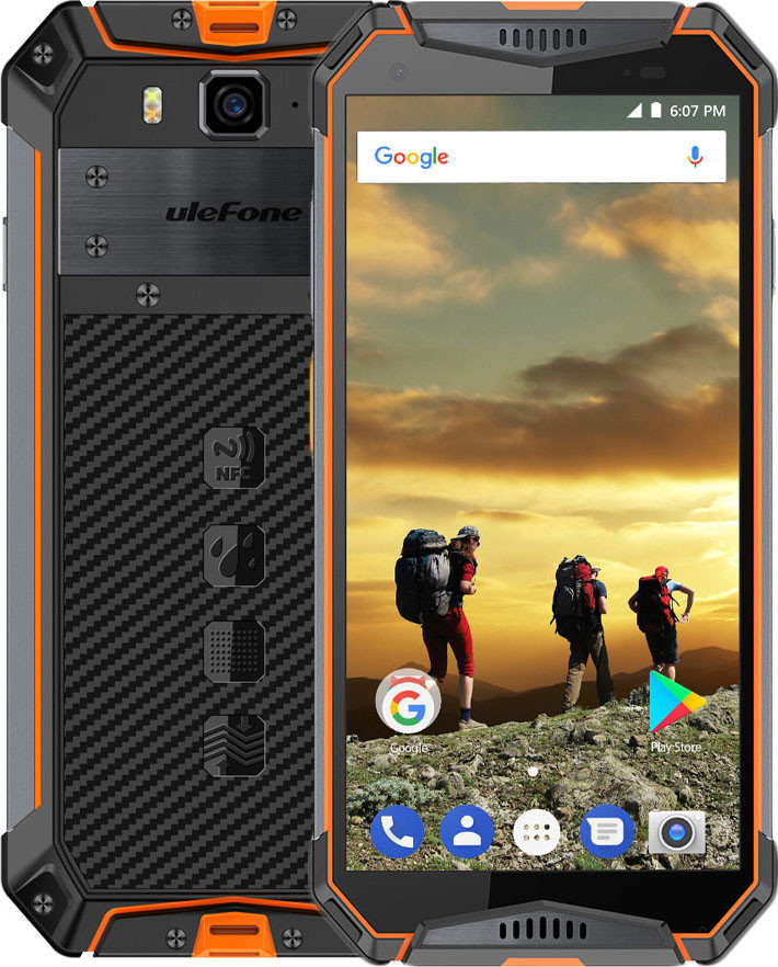 Смартфон Ulefone Armor 3 64GB Orange (Оранжевый)