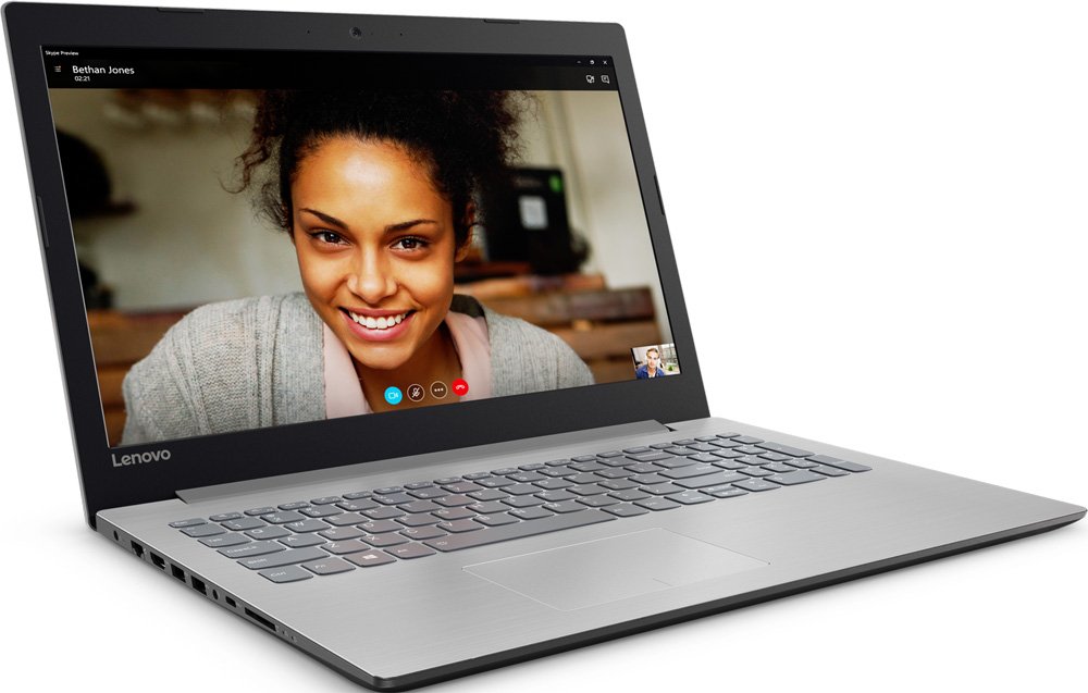 Ноутбук Lenovo IdeaPad 320-15IKB ( Intel Core i3 7100U/4Gb/500Gb HDD/Intel HD Graphics 620/15,6"/1366x768/DVD-RW/Windows 10) Серый