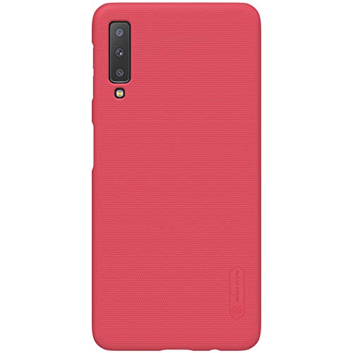 Накладка Nillkin Super Frosted Shield для Samsung Galaxy A7 (2018) Красный