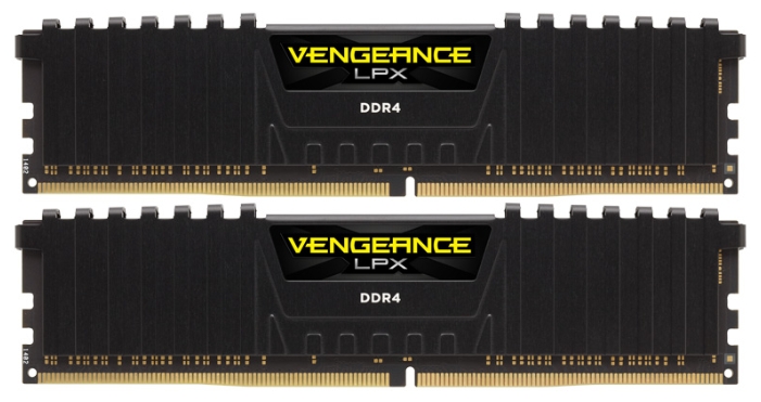 Оперативная память CORSAIR Vengeance LPX CMK16GX4M2A2133C13 DDR4 - 2x 8Гб 2133, DIMM, Ret