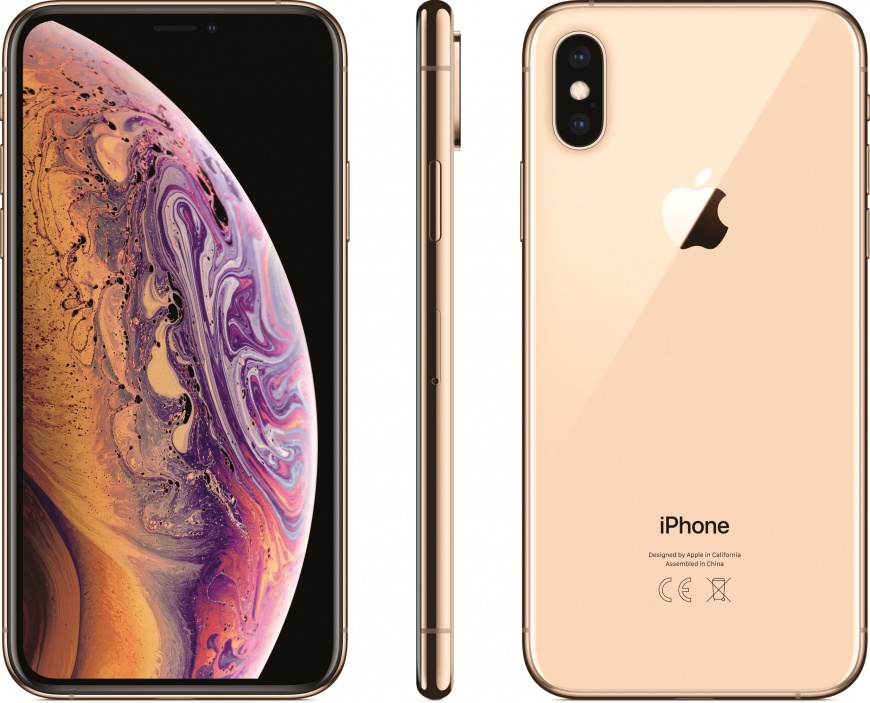 Смартфон Apple iPhone Xs Dual Sim 64GB Gold (Золотой)