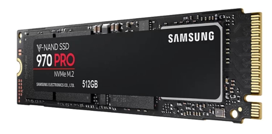 SSD Накопитель Samsung 970 PRO, 512Gb, M.2 2280, PCI-E x4, SSD (MZ-V7P512BW)