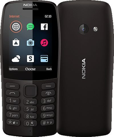 Мобильный телефон Nokia 210 Dual Sim Black (Черный)