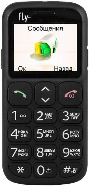 Мобильный телефон Fly Ezzy 7 Dual Sim Черный