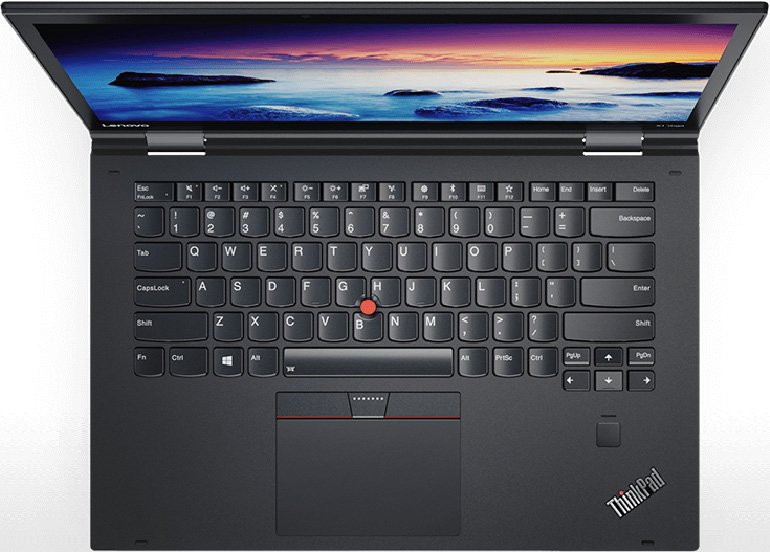 Ультрабук Lenovo ThinkPad X1 Yoga ( Intel Core i7 7500U/8Gb/512Gb SSD/Intel HD Graphics 620/14"/2560x1440/Нет/Windows 10 Professional) Черный
