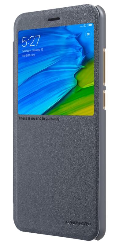 Чехол-книжка Nillkin Sparkle для Xiaomi Redmi Note 5 Black