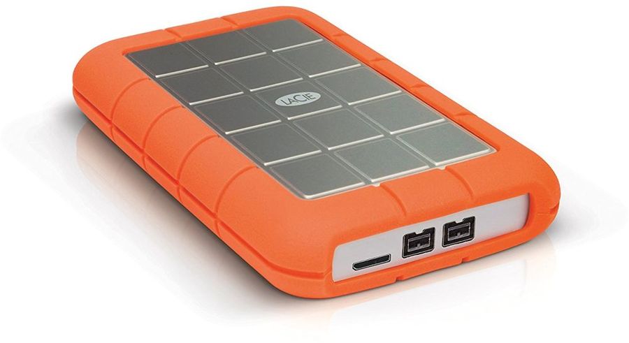 Внешний HDD LaCie Rugged Triple LAC9000448  Оранжевый (LAC9000448)