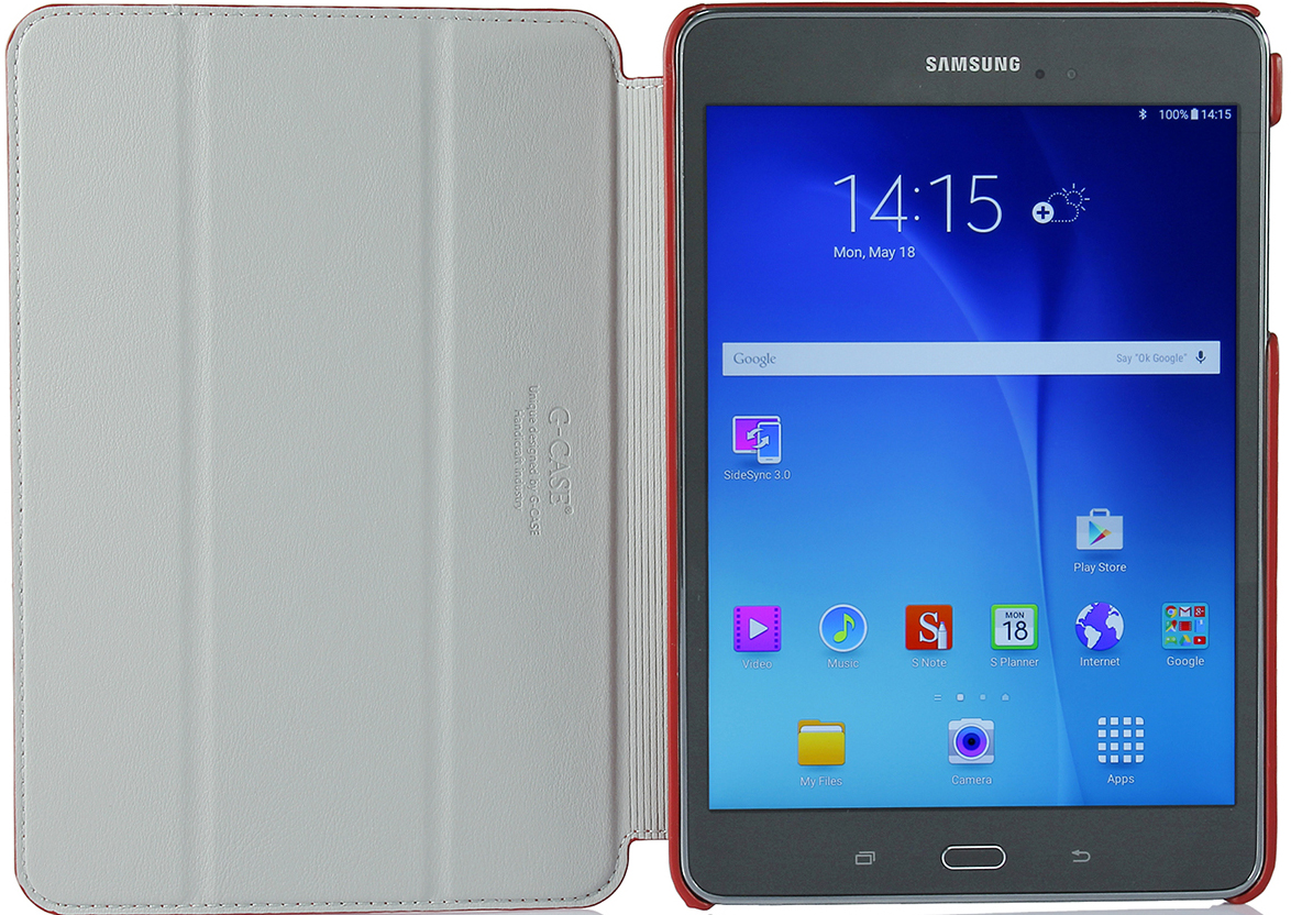 Чехол-книжка G-Case Slim Premium для Samsung Galaxy Tab A 8.0 Red