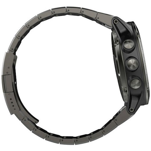 Умные часы Garmin Fenix 5X Sapphire Серый с металлическим ремешком