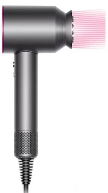 Фен Dyson Airwrap HD08, Iron/Fuchsia