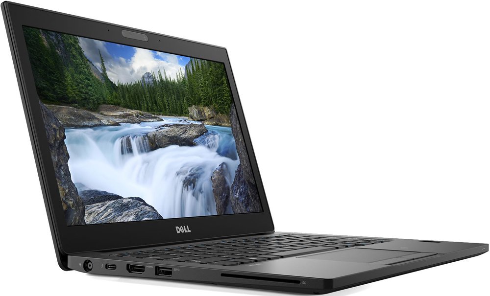 Ноутбук Dell Latitude 7290 ( Intel Core i5 8250U/8Gb/256Gb SSD/Intel UHD Graphics 620/12,5"/1366x768/Нет/Windows 10 Professional) Черный