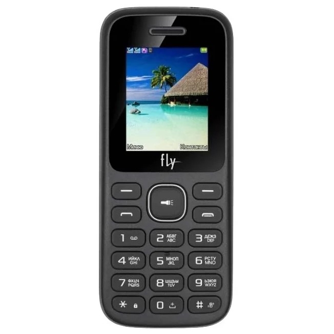 Мобильный телефон Fly FF188 Dual Sim Черный