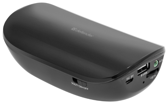 Беспроводная колонка Defender Moon Power Черный