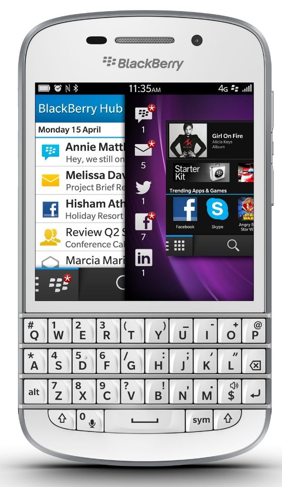 Смартфон BlackBerry Q10 16GB Белый