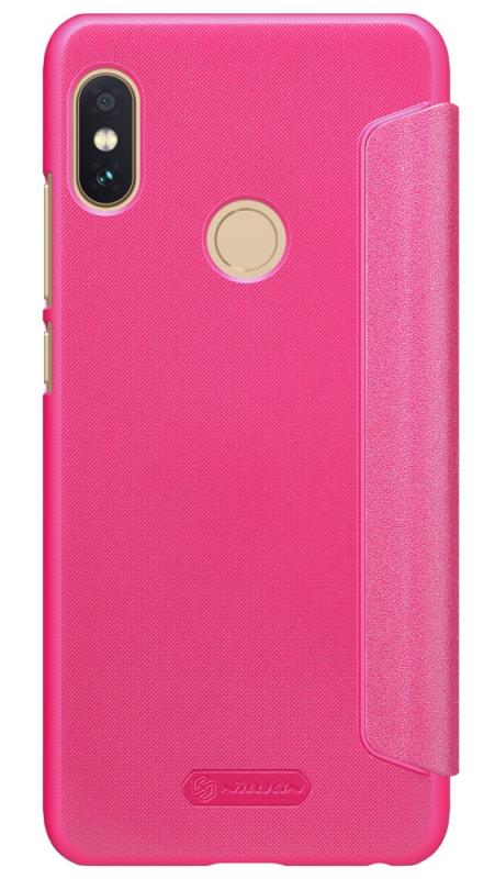 Чехол-книжка Nillkin Sparkle для Xiaomi Redmi Note 5 Pink