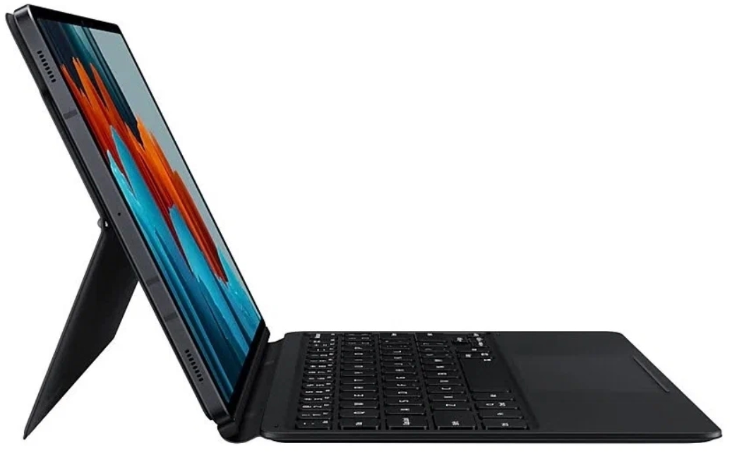 Чехол-клавиатура Samsung EF-DT970BBRGRU Keyboard Cover для Samsung Galaxy Tab S7+ 12.4 SM-T970/ SM-T975
