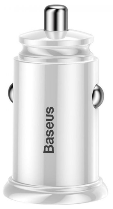 Автомобильная зарядка Baseus Grain Car Charger CCALL-ML02 White (Белый)