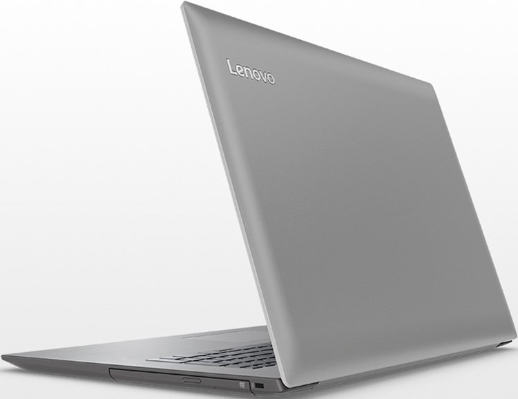 Ноутбук Lenovo IdeaPad 320-17IKB ( Intel Pentium 4415U/4Gb/500Gb HDD/Intel HD Graphics 610/17,3"/1600x900/Нет/Без OS) Серый