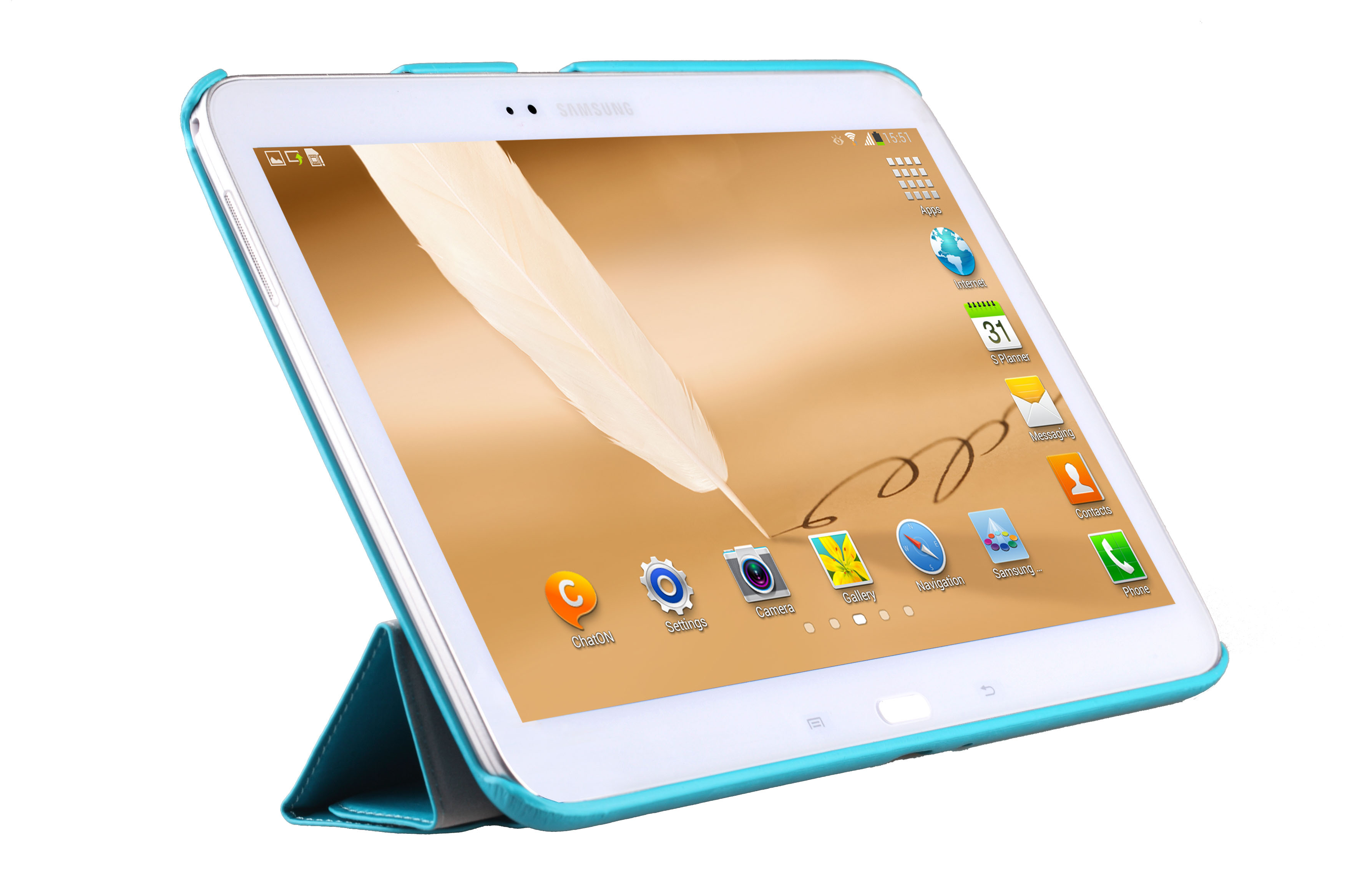 Чехол-книжка G-Case Slim Premium для Samsung Galaxy Tab 3 10.1 Blue