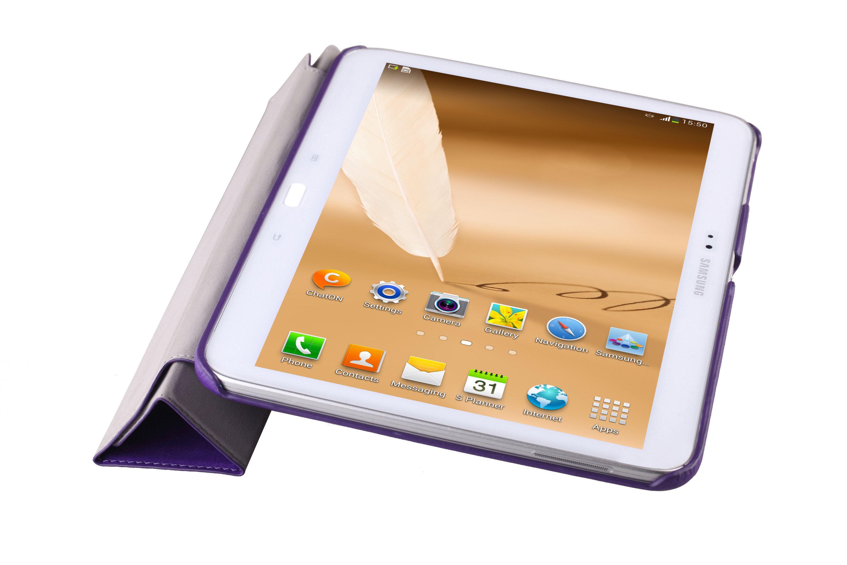 Чехол-книжка G-Case Slim Premium для Samsung Galaxy Tab 3 10.1 Purple