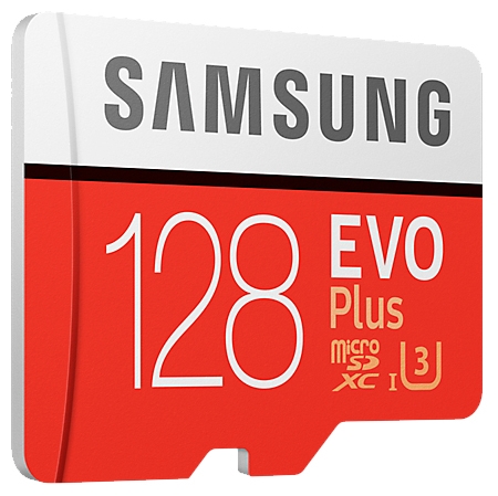 Карта памяти Samsung Micro SDXC Evo Plus 128GB Class 10 Переходник в комплекте (MB-MC128D)