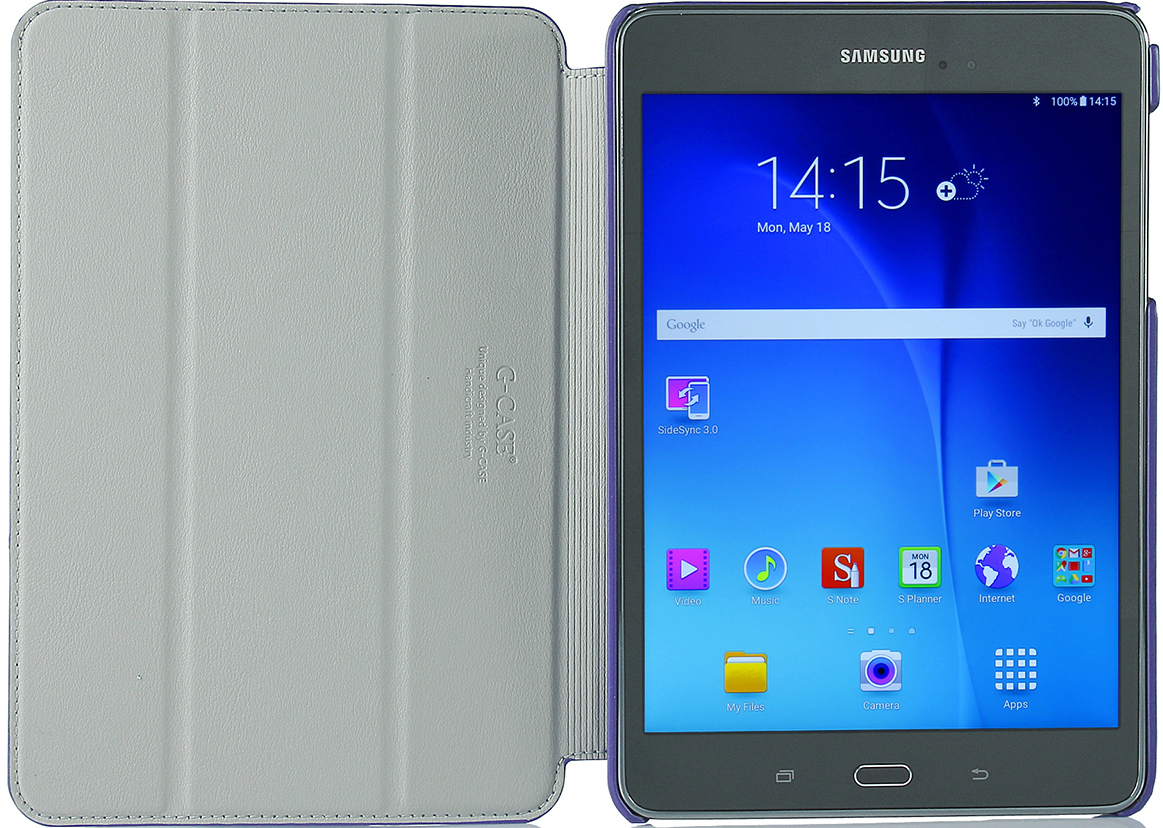 Чехол-книжка G-Case Slim Premium для Samsung Galaxy Tab A 8.0 Purple