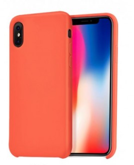 Силиконовая накладка Hoco Pure Series Protective для Apple iPhone X Оранжевый