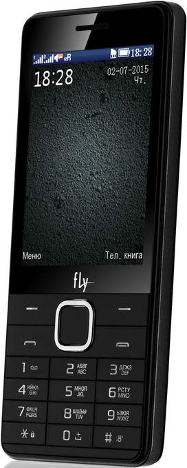 Мобильный телефон Fly FF301 Dual Sim Черный