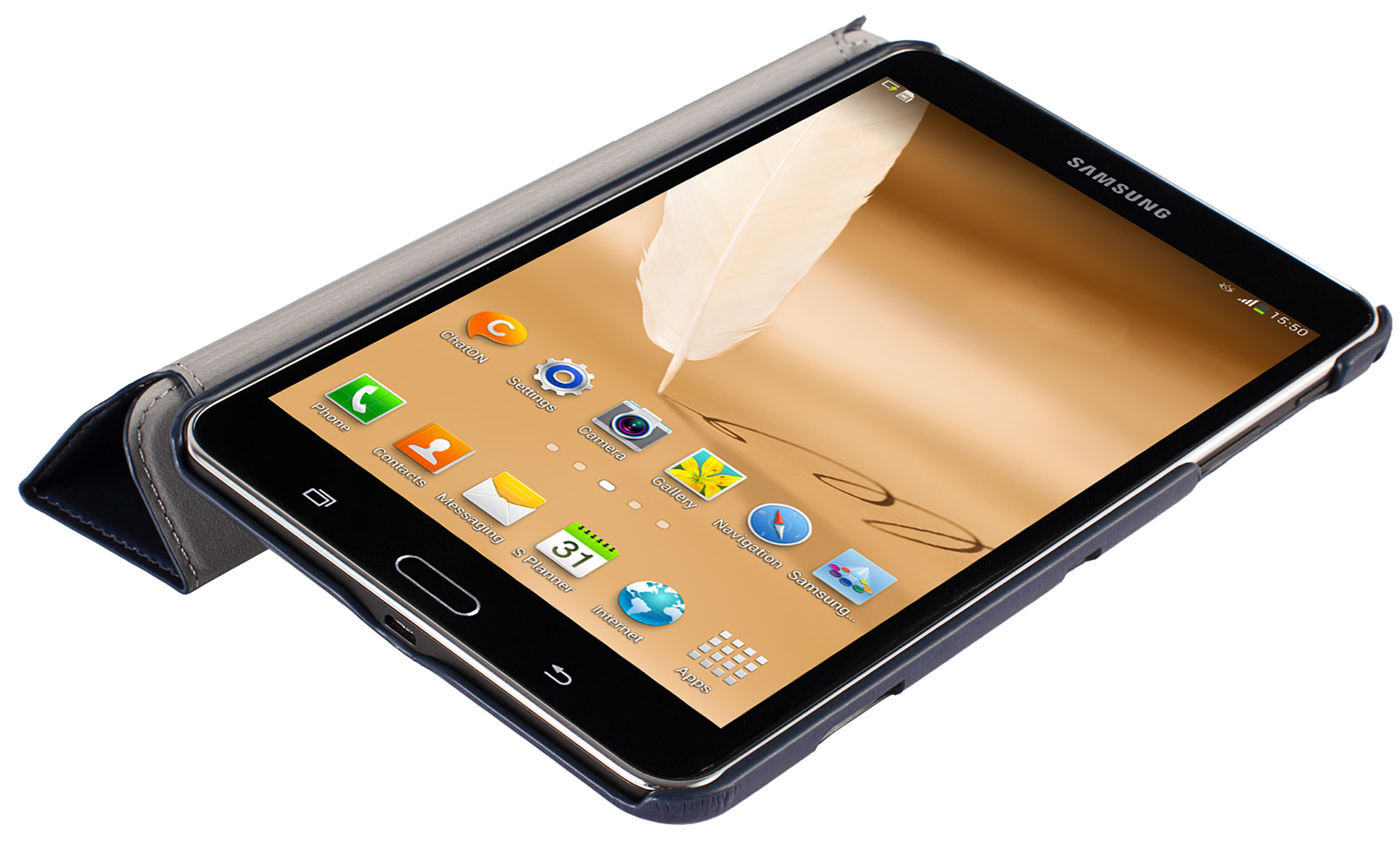 Чехол-книжка G-Case Slim Premium для Samsung Galaxy Tab 4 8.0 Black Blue