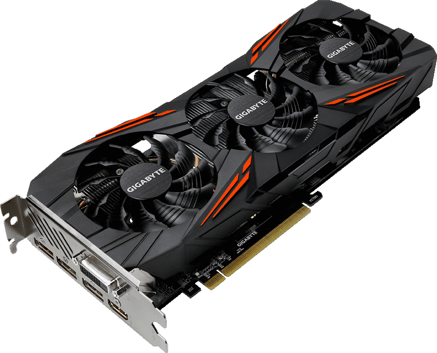 Видеокарта Gigabyte GeForce GTX 1070 GV-N1070G1 GAMING-8GD, 8Gb, GDDR5, OC