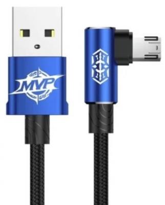Кабель Micro USB Baseus CAMMVP-B03 MVP Elbow Type Cable USB For Micro 1.5A 2м Blue (Синий)