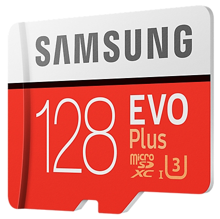 Карта памяти Samsung Micro SDXC Evo Plus 128GB Class 10 Переходник в комплекте (MB-MC128D)