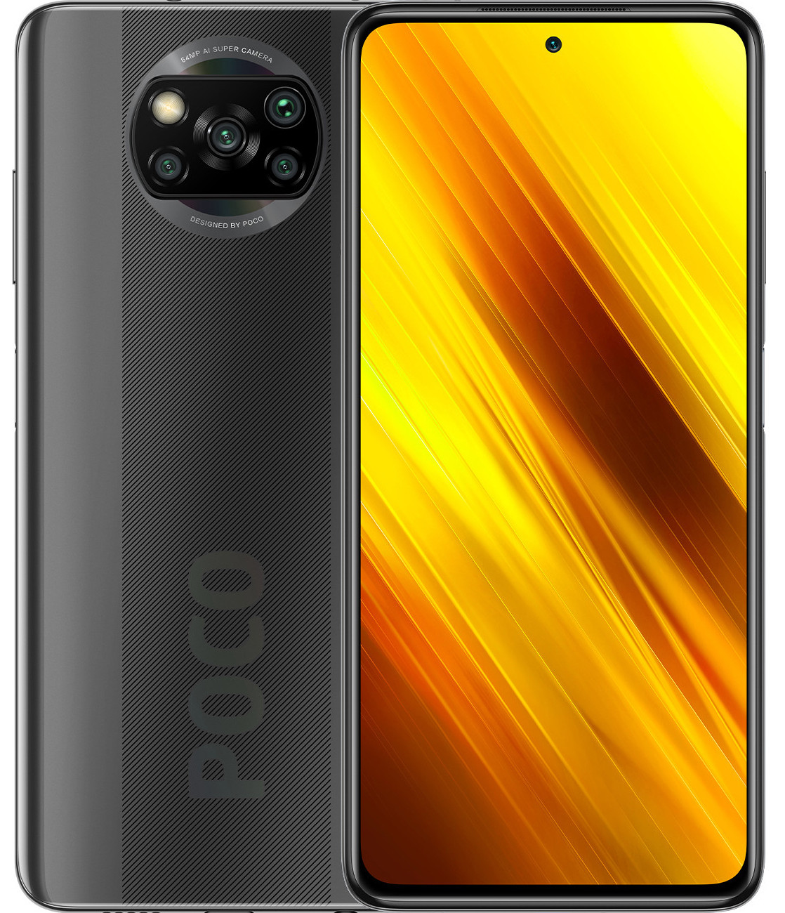 Смартфон Xiaomi Poco X3 NFC 6/128GB EU Shadow Gray (Серый сумрак)